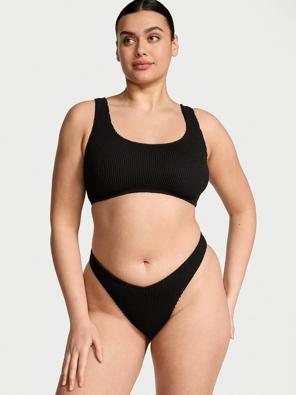 Crinkle Brazilian Bikini Bottom 8 Crinkle Brazilian Bikini Bottom - Image 8