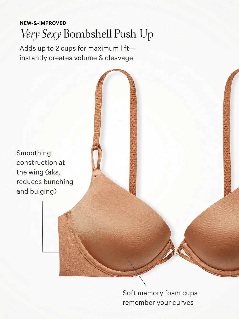 Bombshell Add-2-Cups Smooth Push-Up Bra 3 Bombshell Add-2-Cups Smooth Push-Up Bra - Image 3