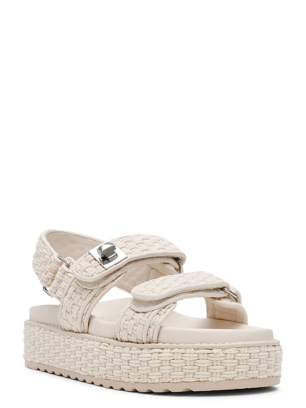 Steve Madden Bigmona Quilted Flatform Sandals 2 Steve Madden Bigmona Quilted Flatform Sandals - Image 2