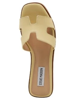 Steve Madden Hadyn Cognac Leather Sandals -Underwear Promotional Store 1126072073U5 OF F 3