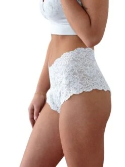 All Over Lace Brazilian Boyshort Panty -Underwear Promotional Store 1126167182L8 OM B