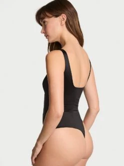 Victoria's Secret SoSleek™ Plunge Bodysuit -Underwear Promotional Store 1126169354A2 OM B