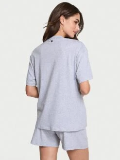 Victoria's Secret 100% Cotton Short Pajama Set -Underwear Promotional Store 112627451NG0 OM B