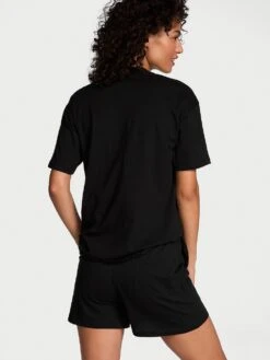 Victoria's Secret 100% Cotton Short Pajama Set -Underwear Promotional Store 1126274554A2 OM B