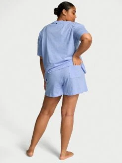 Victoria's Secret 100% Cotton Short Pajama Set -Underwear Promotional Store 1126274573RP OM B
