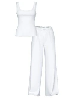 Victoria's Secret 100% Cotton Tank & Pants Pajama Set -Underwear Promotional Store 1126274895D1 OF F DGA