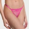 Rose Lace Adjustable Brazilian Panty