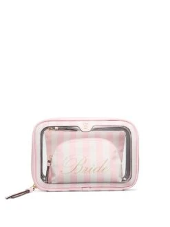 Victoria's Secret 3-Piece Makeup Bag -Underwear Promotional Store 112637797AE3 OM F 1