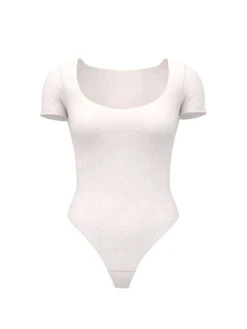 Victoria's Secret Bodywear By Victoria With FeatherSoft™ Innovation Square-Neck Bodysuit -Underwear Promotional Store 1126402934Y5 OF F