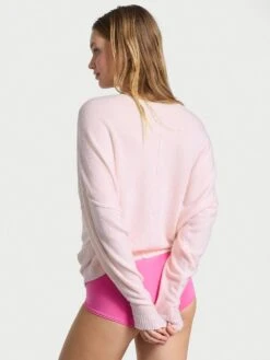 Victoria's Secret Summer Knit Boatneck Sweater -Underwear Promotional Store 112645872HMN OM B