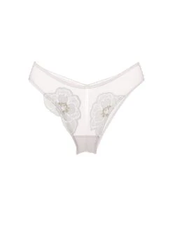 Peony Embroidery Brazilian Panty -Underwear Promotional Store 1126474775RG OF F