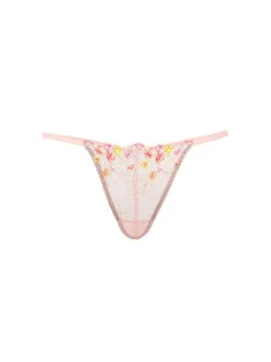Bloom Embroidery V-String Panty -Underwear Promotional Store 1126474975XH OF F