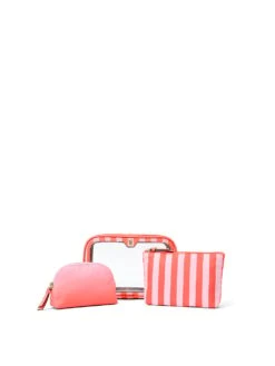 Victoria's Secret 3-Piece Makeup Bag -Underwear Promotional Store 112648967AVB OF B 1