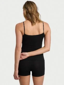 Victoria's Secret Ribbed Modal Cami & Shorts Set -Underwear Promotional Store 1126490454A2 OM B