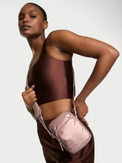 Victoria's Secret VSX Glossy Phone Sling Crossbody Bag