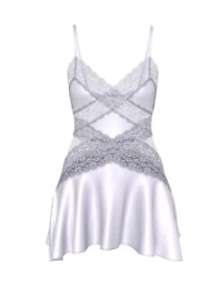 Dare To Dream Lace & Satin Flounce Slip -Underwear Promotional Store 112650713RZM OF F