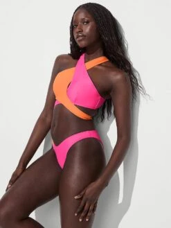 Archives Crossover Scuba Halter Bikini Top