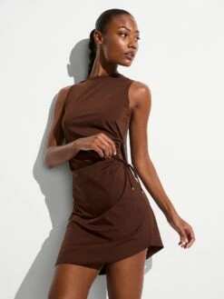 Beachwear Swim Ruched Mini Dress -Underwear Promotional Store 1126532133F6 OM F