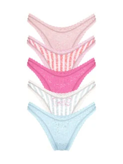 Victoria's Secret 5-Pack Lacie Brazilian Panties