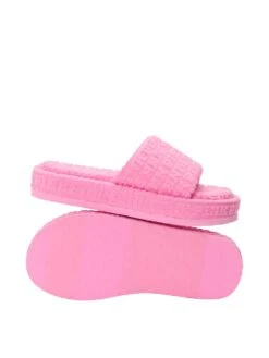 Pink Terry Slides -Underwear Promotional Store 1126547275LA OF B