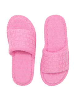 Pink Terry Slides -Underwear Promotional Store 1126547275LA OF F