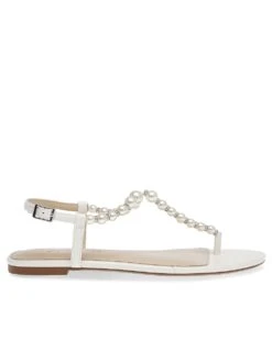 Betsey Johnson Gal Pearl T Strap Sandal
