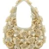 Betsey Johnson Beaded Small Hobo Bag