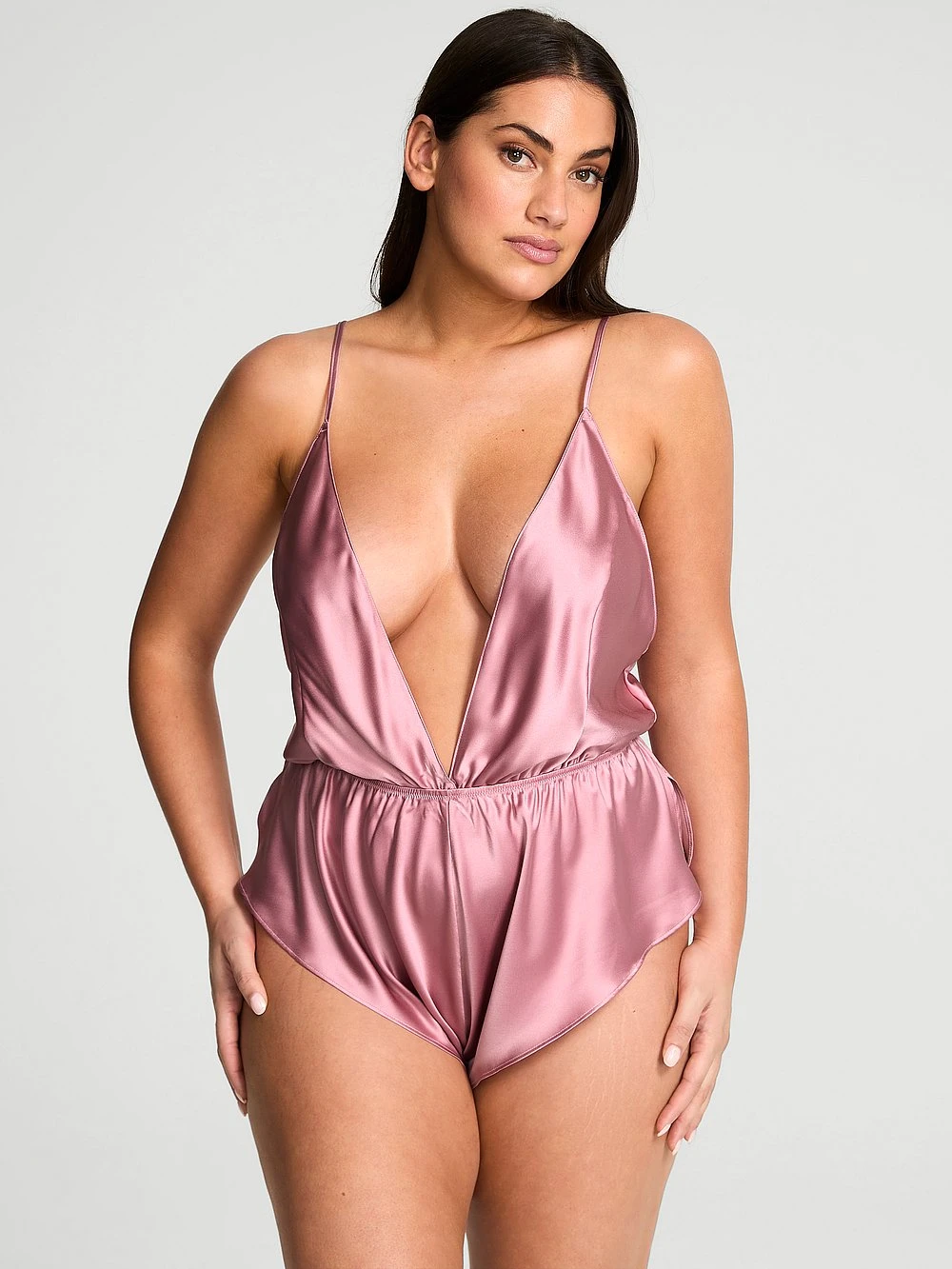 Victoria's Secret Satin Flutter Romper 6 Victoria's Secret Satin Flutter Romper - Image 6