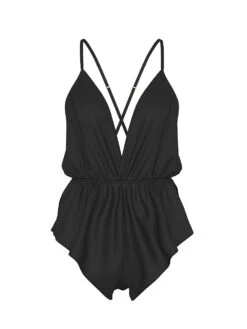 Victoria's Secret Satin Flutter Romper 19 Victoria's Secret Satin Flutter Romper -Underwear Promotional Store 1126782354A2 OF F