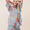 Coco Flowy Boxer Pajama Set