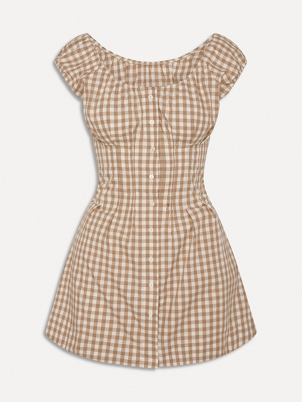 Frankies Bikinis Mustang Poplin Mini Dress 3 Frankies Bikinis Mustang Poplin Mini Dress - Image 3