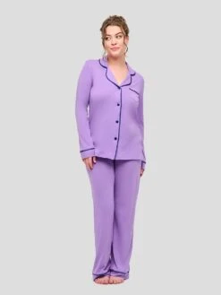 Cosabella Bella Long Sleeve Top & Pant Pajama Set -Underwear Promotional Store 1127043092O1 OF DET