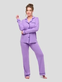 Cosabella Bella Long Sleeve Top & Pant Pajama Set