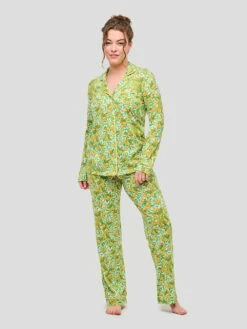 Cosabella Bella Long Sleeve Top & Pant Pajama Set -Underwear Promotional Store 11270430A502 OM F