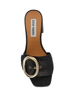 Steve Madden Seacrest Buckle Heel -Underwear Promotional Store 1127051250A8 OF F