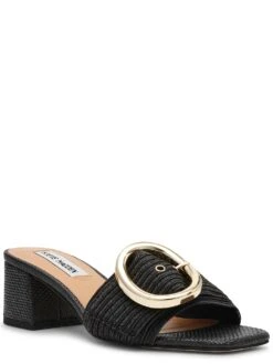 Steve Madden Seacrest Buckle Heel -Underwear Promotional Store 1127051250A8 OM B