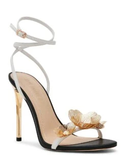 Steve Madden Sheila Floral Strappy Heel -Underwear Promotional Store 1127051350A8 OM B