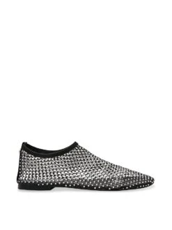 Steve Madden Mino-R Mesh Rhinestone Flats