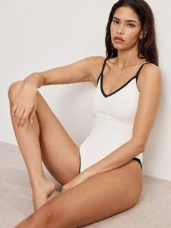 GOOD AMERICAN Compression Deep Dive One-Piece Swimsuit -Underwear Promotional Store 1127099692D0 OF F