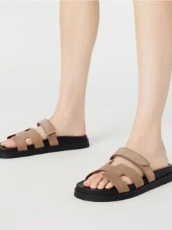 Steve Madden Mayven Leather Sandals -Underwear Promotional Store 1127321631H4 OM B