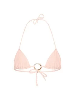 Orb Seersucker Praia Bikini Top -Underwear Promotional Store 1127362072S0 OF F